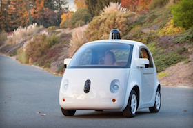 Прототип автомобиля Google