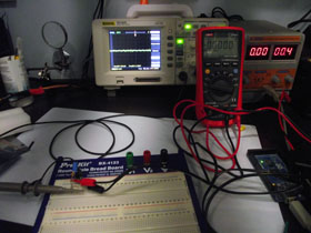 Тестирование шума АЦП Arduino