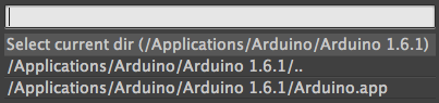 Путь к Arduino IDE 1.6.1